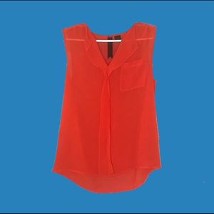 Pelicoat Alley red sleeveless top!!